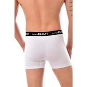 6'Lı TUTKU ELİT Modal Elastan Spor Boxer  Siyah S thumbnail 4