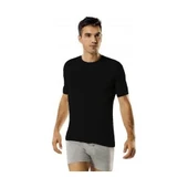 Namaldı 181 Bisiklet Yaka Likralı Yarım Kol Fanila- 1 Adet  Beyaz S thumbnail 4