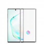 Galaxy Note 10 Plus  Kavisli Full Yapışkanlı Cam Ekran Koruyucu - 1