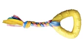 Diş İpli Kauçuk Üçgen  Köpek Oyuncağı 20 Cm - 3
