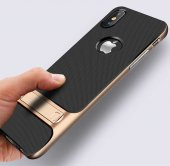 Apple iPhone X Kılıf  Standlı Verus Kapak - 1