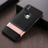Apple iPhone X Kılıf  Standlı Verus Kapak - 3