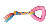 Diş İpli Kauçuk Üçgen  Köpek Oyuncağı 20 Cm - 2