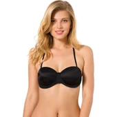 Le Jardin 7043 Desteksiz Sırtı Şeffaf Sütyen  Beyaz 75B thumbnail 5