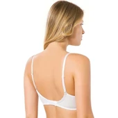 Le Jardin Jasmin Büyük Beden Penye Louse Sütyen 9600  Ekru 85B thumbnail 3