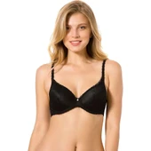 Le Jardin 7013 Virginia Desteksiz Dantel Sütyen  Ekru 90B thumbnail 6