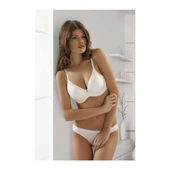 Le Jardin Fanetta Soft Cup Taşlı Büyük Beden Sütyen 9405  Beyaz 80B thumbnail 2