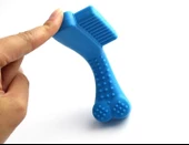 Diş Kaşıyıcı Kauçuk Tarak Şekilli Köpek Oyuncak 14 Cm thumbnail 3