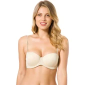 Le Jardin Elita Mikro Destekli Straplez Sütyen 7030  Ekru 75B thumbnail 7
