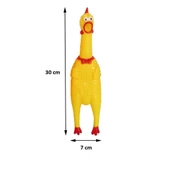 Öten Tavuk Köpek Oyuncağı Medium 30 cm - 2