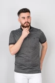 Slimfit Erkek Yakalı T-Shirt - 2