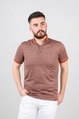 Slimfit Erkek Yakalı T-Shirt - 6