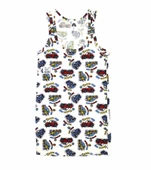 Gümüş Erkek Çocuk Likralı Desenli Atlet 3088 - 6 Adet  Karışık Renk 5 (9-10 YAŞ) thumbnail 9