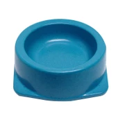 Bobo Kedi Küçük Irk Köpek Bamboo Mama Kabı 130 Ml 8.5 cm Mavi - 1