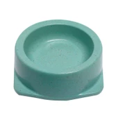 Bobo Kedi Küçük Irk Köpek Bamboo Mama Kabı 130 ML 8.5 cm Turkuaz - 1