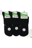 Dündar Erkek Plus Bambu Kısa Konç Çorap 4131/1 - 12 Adet  Beyaz 41-45 thumbnail 6