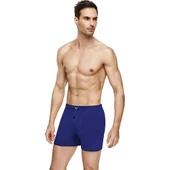 3'Lü Tutku Elit Havlu Bel 1101 Düğmeli Erkek Boxer  XL Füme thumbnail 8