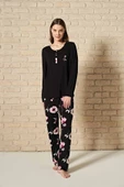 Pijadore Kadın Uzun Kol Pijama Takım 1761 - 4