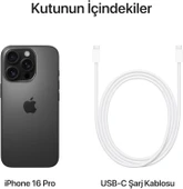 Apple iPhone 16 Pro 128 GB Siyah Titanyum (İthalatçı Garantili) - 6