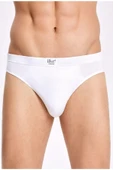 İlke Erkek Bambu Slip Külot 1607 - 6 Adet  Beyaz M thumbnail 2