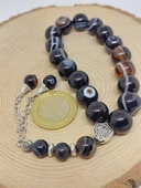 Göz Akik Taşı 17lik Efe Tesbih 12mm (53390) thumbnail 5