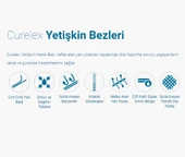 Curelex Hasta Bezi Yetişkin Bel Bantlı Tekstil Yüzey M-Orta Boy 60 Adet Tekli Pk (2PK*30) thumbnail 3