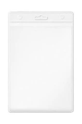 Persona Yaka Kartı Poşeti 10.5 X 11 Cm Şeffaf 100 Lü (1 Paket 100 Adet) - 1