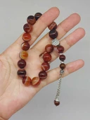 Akik Taşı 17lik Efe Tesbih 12mm (53382) thumbnail 1