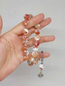 Akik Taşı 17lik Efe Tesbih 12mm (53372) thumbnail 1