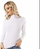 Kota Kadın Uzun Kollu Boğazlı Atlet 6226 - 2 Adet  Siyah L - XL thumbnail 3