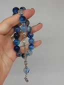 Akik Taşı 17lik Efe Tesbih 12mm (53360) thumbnail 1