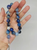 Akik Taşı 17lik Efe Tesbih 12mm (53360) thumbnail 4