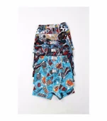 Gümüş Erkek Çocuk Likralı Emprime Desenli Boxer 3089 - 6 Adet  Karışık Renk 5 (9-10 YAŞ) - 5