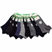 12 Adet Dündar Erkek Bambu Parfümlü Patik Çorap  Karışık Renk 41 - 45 NUMARA thumbnail 2