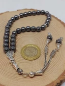 Hematit Taşı Tesbih 33Lük 8mm (3614) thumbnail 5