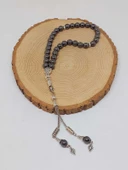 Hematit Taşı Tesbih 33Lük 8mm (3614) thumbnail 2