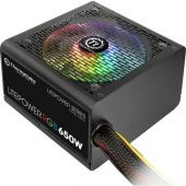 Thermaltake Litepower RGB 650W APFC 12cm Fanlı Güç Kaynağı (PS-LTP-0650NHSANE-1) - 1