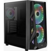Aerocool AirHawk Duo ARGB  2 x 20cm  1 x 12cm Fanlı ATX Kasa (AE-AIRHAWKD) - 1