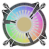 GamePower Mystic ARGB CPU Hava Soğutucusu İntel LGA 1700 Uyumlu thumbnail 7