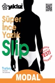 Yıldız Erkek Modal Süper İnce Yazlık Slip Külot 1 Adet - 118-119   Beyaz M thumbnail 2