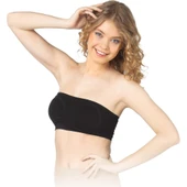 Elite Life Bayan Dikişsiz Destekli Straplez Büstiyer 776  Ten L - XL thumbnail 6