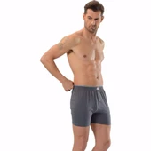 Jiber Havlu Kemer Penye Boxer 3'lü - 127  Bordo 2XL thumbnail 3