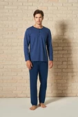 Pijadore Erkek Uzun Kol Pijama Takım 1753 thumbnail 4