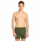 12 Adet Seher Erkek Paçalı Külot Renkli  4XL Haki thumbnail 3