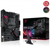 ASUS ROG STRIX B550-F GAMING (WI-FI) AM4 DDR4 4400Mhz DP/HDMI M.2 ECC RAM Desteği ARGB ATX Anakart - 1