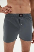 Erdem Erkek Penye Düz Renk Boxer 1400 - 6 Adet  XL Lacivert thumbnail 1