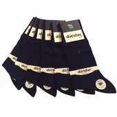 6 Adet Dündar Erkek Plus Yazlık Bambu Çorap  Gri 40-45 thumbnail 5