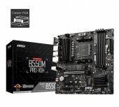 MSI MB B550M PRO-VDH AMD B550M SOKET AM4 128GB DDR4 4400MHz ANAKART - 1