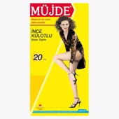 3'Lü Müjde Bayan Külotlu Çorap 20 Denye  Siyah S thumbnail 4