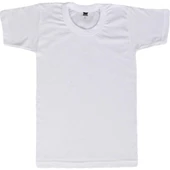 Tutku Erkek Çocuk Sıfır Yaka Atlet 6 Adet   Beyaz 3 (5-6 YAŞ) thumbnail 4